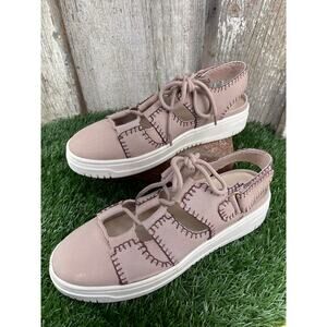 Free People Thirty Love Cutaway Sneaker Ember Pink Women's 9.5